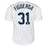 Ed Figueroa Signed 77-78 WSC Inscription New York Pinstripe Baseball Jersey (JSA)