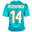 Ryan Fitzpatrick Signed Miami Teal Football Jersey (Beckett)