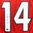 Ryan Fitzpatrick Signed Houston Red Football Jersey (Beckett)