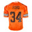 Jerome Ford Signed Cleveland Inverted Orange Football Jersey (Beckett)