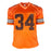Jerome Ford Signed Cleveland Inverted Orange Football Jersey (Beckett)