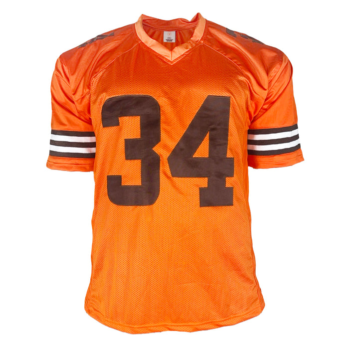 Jerome Ford Signed Cleveland Inverted Orange Football Jersey (Beckett)