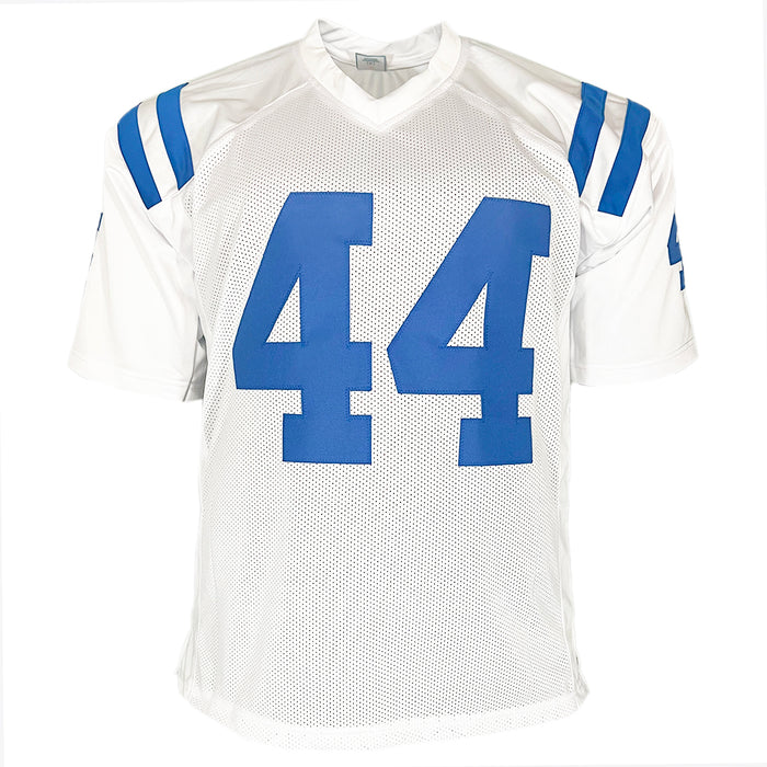Zaire Franklin Signed Indianapolis White Football Jersey (Beckett)