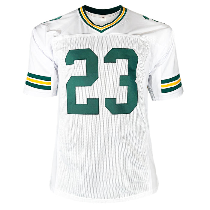Johnathan Franklin Signed Green Bay White Football Jersey (JSA)