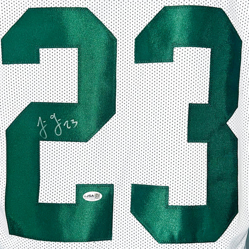 Johnathan Franklin Signed Green Bay White Football Jersey (JSA)