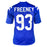 Dwight Freeney Signed HOF 24 Indianapolis Blue Football Jersey (Beckett)