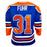 Grant Fuhr Signed Edmonton Blue Hockey Jersey (JSA)