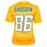 Oronde Gadsden Signed Los Angeles Yellow Football Jersey (Beckett)