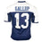 Michael Gallup Signed Dallas Thanksgiving Football Jersey (JSA) - RSA