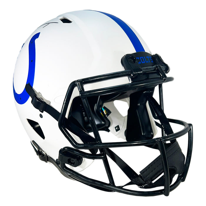 Sauce Gardner Signed Indianapolis Colts Authentic Lunar Full-Size Football Helmet (Beckett)