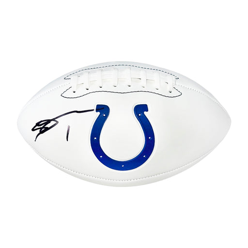 Sauce Gardner Signed Indianapolis Colts Official NFL Team Logo Football (Beckett)