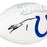 Sauce Gardner Signed Indianapolis Colts Official NFL Team Logo Football (Beckett)