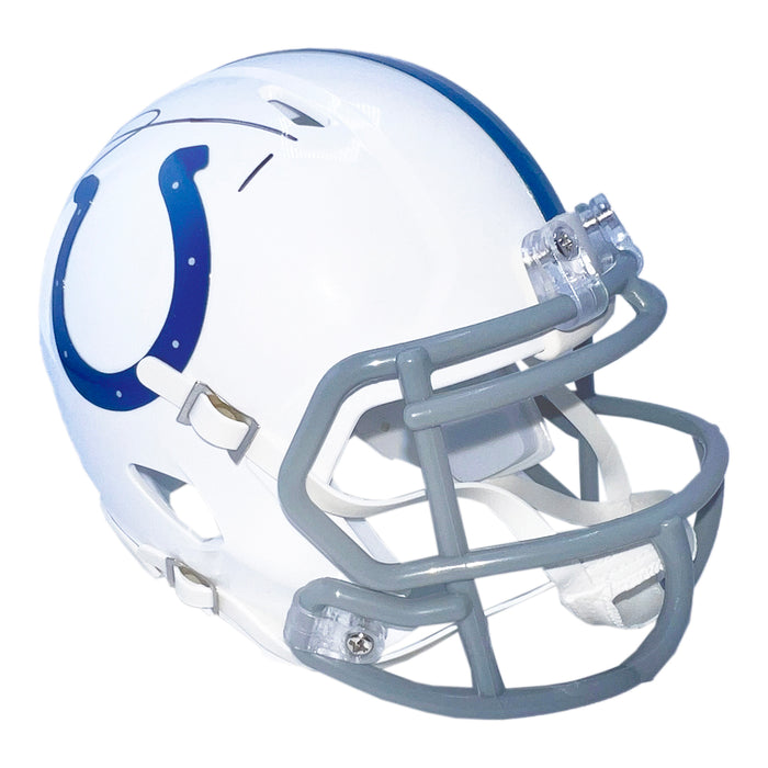 Sauce Gardner Signed Indianapolis Colts Speed Mini Football Helmet (Beckett)