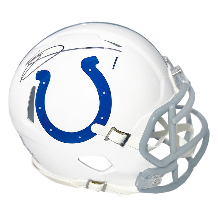 Sauce Gardner Signed Indianapolis Colts Speed Mini Football Helmet (Beckett)