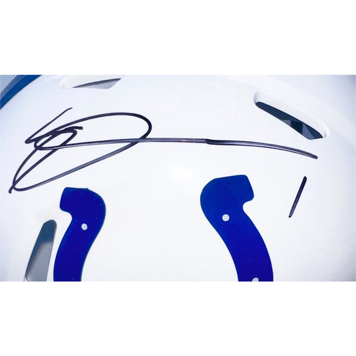 Sauce Gardner Signed Indianapolis Colts Speed Mini Football Helmet (Beckett)