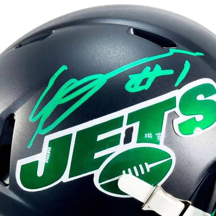 Sauce Gardner Signed New York Jets Alt 2022 Speed Mini Football Helmet (Beckett)