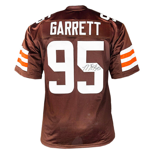 Myles Garrett Signed Cleveland Brown Football Jersey (Beckett)