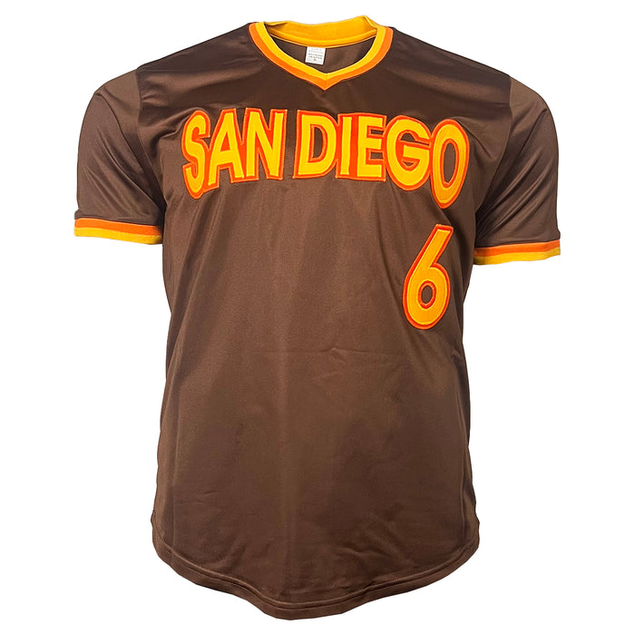 Steve Garvey Signed San Diego Brown Baseball Jersey (JSA)