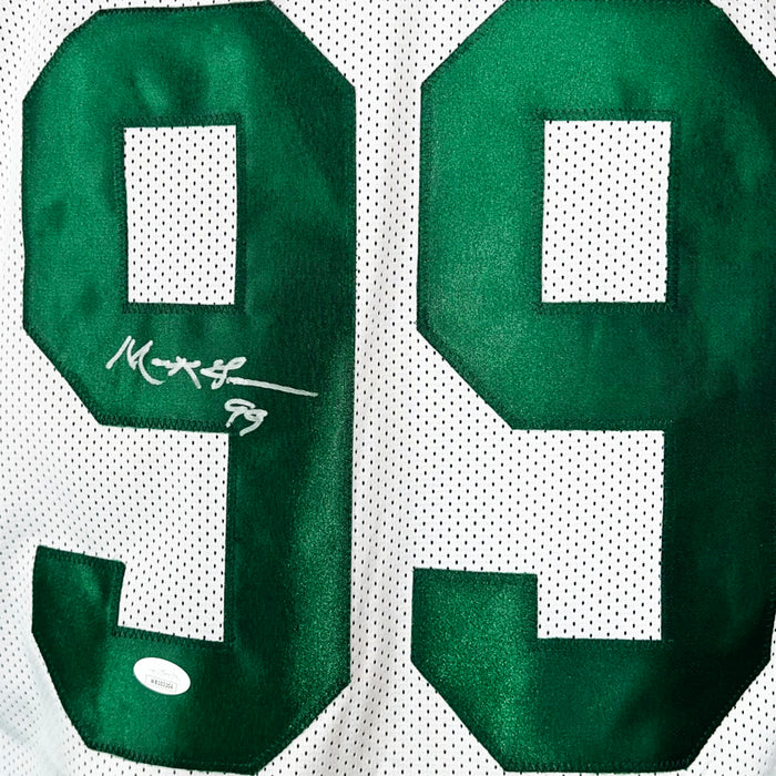 Mark Gastineau Signed New York White Football Jersey (JSA)