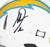 Antonio Gates Signed San Diego Chargers Speed Mini White Football Helmet (Beckett)