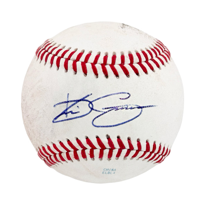 Kevin Gausman Game Used Signed Rawlings Official Major League Baseball (JSA)