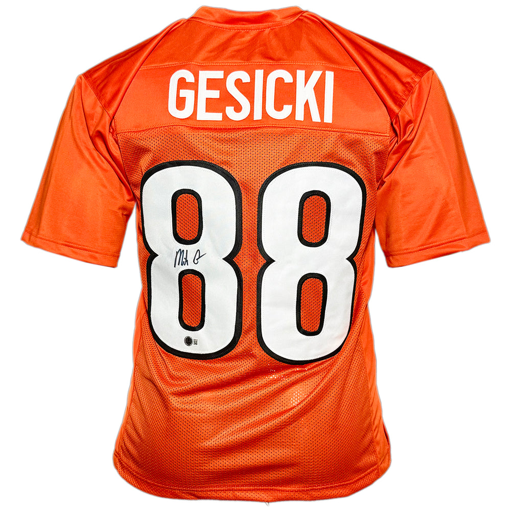 Mike Gesicki Signed Cincinnati Orange Football Jersey (Beckett)