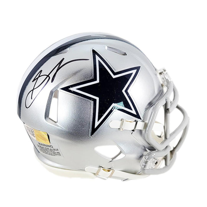 Stephon Gilmore Signed Dallas Cowboys Speed Mini Football Helmet (JSA) - RSA