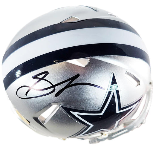 Stephon Gilmore Signed Dallas Cowboys Speed Mini Football Helmet (JSA) - RSA