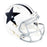 Stephon Gilmore Signed Dallas Cowboys Throwback 1960-63 Speed Mini Football Helmet (JSA) - RSA