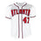 Tom Glavine Signed HOF 14 Inscription Atlanta White Baseball Jersey (JSA)