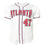 Tom Glavine Signed Atlanta White Red Stats Baseball Jersey (JSA)