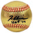 Tom Glavine Signed Rawlings Official MLB Gold Baseball (JSA) HOF Inscription - RSA