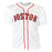 Jonny Gomes Signed 2013 WS Champs, Boston Strong Inscription Boston White Baseball Jersey (Beckett)