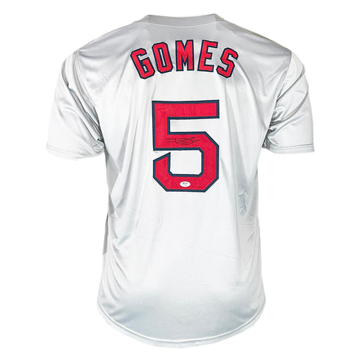 Jonny Gomes Signed Boston Grey Baseball Jersey (PSA)