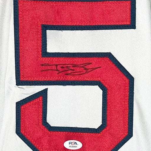 Jonny Gomes Signed Boston Grey Baseball Jersey (PSA)