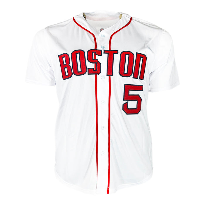 Jonny Gomes Signed Boston White Baseball Jersey (PSA)
