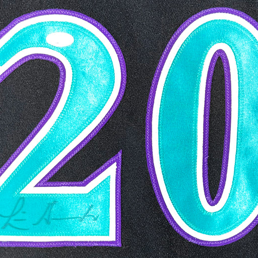 Luis Gonzalez Signed Arizona Black Baseball Jersey (JSA)