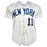 Dwight Gooden Signed No Hitter 5-14-96 Inscription New York Grey Baseball Jersey (JSA)