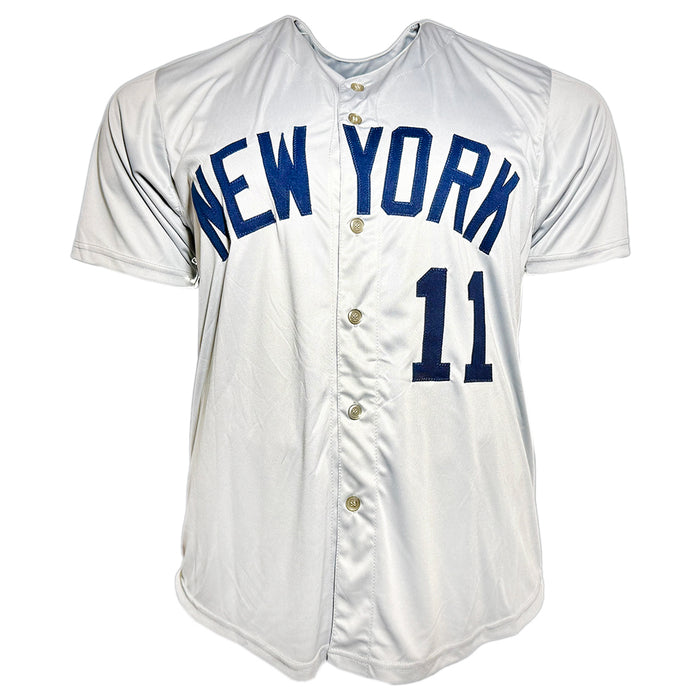 Dwight Gooden Signed No Hitter 5-14-96 Inscription New York Grey Baseball Jersey (JSA)