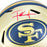 Frank Gore Signed San Francisco 49ers Rave Full-Size Replica Football Helmet (Beckett)
