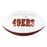 Frank Gore Signed San Francisco 49ers Logo Football (JSA)