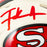 Frank Gore Signed San Francisco 49ers Retro Speed Mini Football Helmet (Beckett)