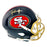 Frank Gore Signed San Francisco 49ers Rivalries Speed Mini Football Helmet (Beckett)