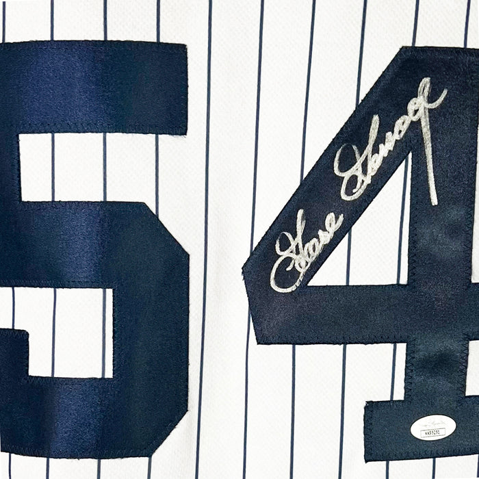 Goose Gossage Signed New York White Pinstripe Baseball Jersey (JSA)