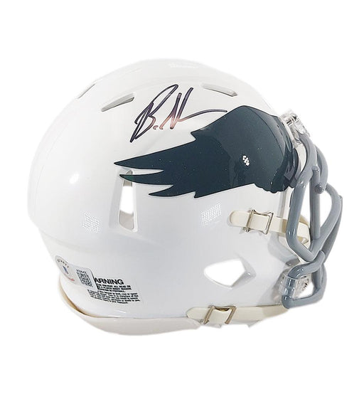 Brandon Graham Signed Philadelphia Eagles 1969-73 Throwback Speed Mini Football Helmet (JSA) - RSA