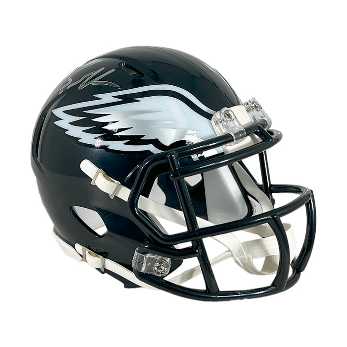 Brandon Graham Signed Philadelphia Eagles Alternate Speed Mini Replica Football Helmet (Beckett)