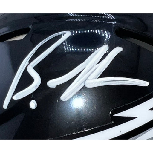 Brandon Graham Signed Philadelphia Eagles Alternate 2022 Speed Mini Replica Football Helmet (Beckett)