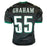Brandon Graham Signed Philadelphia Black Football Jersey (JSA)