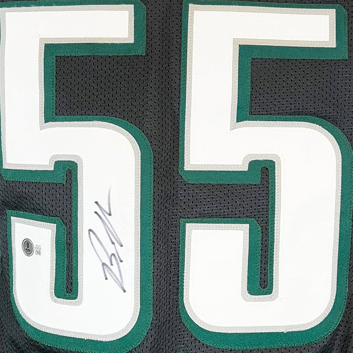 Brandon Graham Signed Philadelphia Black Football Jersey (JSA)