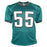 Brandon Graham Signed Philadelphia Green Football Jersey (JSA) - RSA